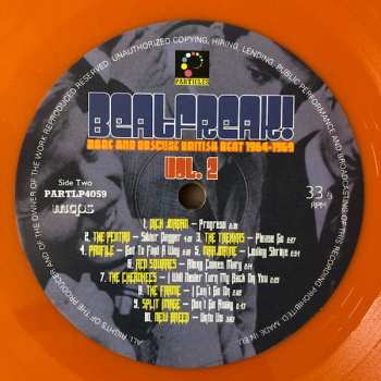 LP Various: Beatfreak! Vol. 2 - Rare And Obscure British Beat (1964-1969) LTD | NUM | CLR