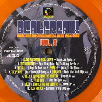 LP Various: Beatfreak! Vol. 2 - Rare And Obscure British Beat (1964-1969) LTD | NUM | CLR