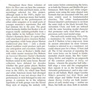CD Various: Before The Blues Vol. 3 (The Early American Black Music Scene)
