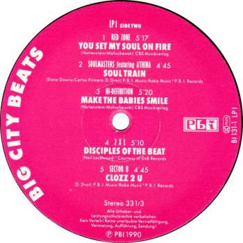 2LP Various: Big City Beats - The Exclusive Hits Of Tomorrow