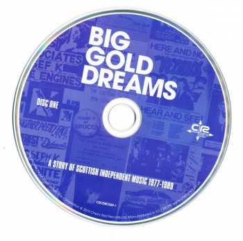 5CD Various: Big Gold Dreams - A Story of Scottish Independent Music 1977-1989
