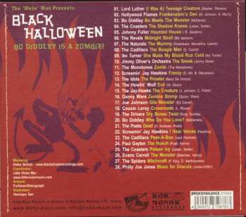 CD Various: Black Halloween (Bo Diddley Is A Zombie!)