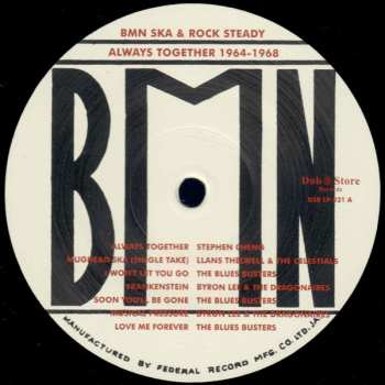 LP Various: BMN Ska & Rock Steady Always Together 1964-1968 LTD