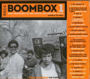 2CD Various: Boombox 1 (Early Independent Hip Hop, Electro And Disco Rap 1979-82)