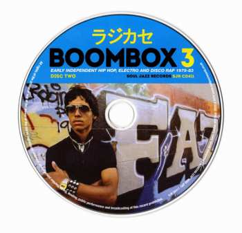 2CD Various: Boombox 3 (Early Independent Hip Hop, Electro And Disco Rap 1979-83)