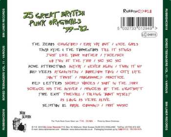 CD Various: Bored Teenagers Vol.11: 25 Great British Punk Originals '77-'82