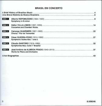 6CD/Box Set Various: Brasil Em Concerto LTD | NUM