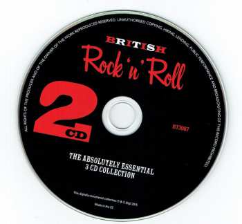 3CD Various: British Rock 'n' Roll 