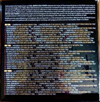 3CD/Box Set Various: British Soul Power: Soul Mining In The 6t's - 3 CD's Of Solid Soul Dynamite !!!