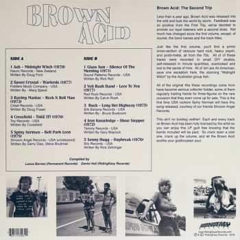 LP Various: Brown Acid: The Second Trip (Heavy Rock From The Classic Comedown Era)
