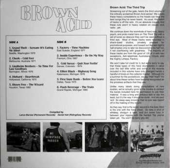 LP Various: Brown Acid: The Third Trip (Heavy Rock From The Underground Comedown)