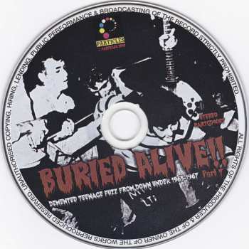 CD Various: Buried Alive!! Part 7 (Demented Teenage Fuzz From Down Under 1965-1967)