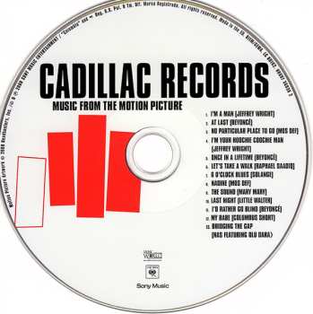 CD Various: Cadillac Records (Music From The Motion Picture)