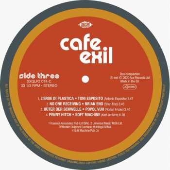 2LP Various: Cafe Exil (New Adventures In European Music 1972-1980)