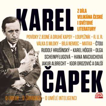 3CD Various: Čapek: Z Díla Velikána české I Světové Literatury