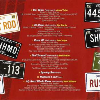 CD Various: Cars (Original Soundtrack)
