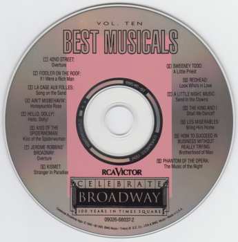CD Various: Celebrate Broadway, Vol. 10 - Best Musicals!