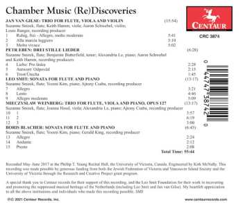 CD Various: Chamber Music (Re)Discoveries