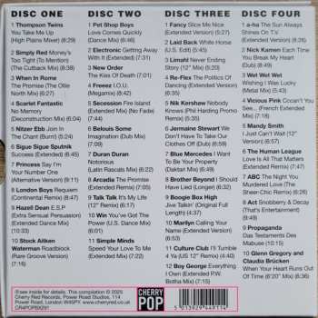 4CD Various: Cherry Pop Says: Extended Stimulation (12" Pop Adventures On The Dancefloor 1983-1988)