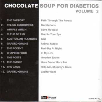 5CD/Box Set Various: Chocolate Soup For Diabetics Volumes 1-5