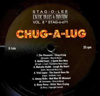 EP Various: Chug-A-Lug (Blues & Rhythm, Popcorn, Exotica & Tittyshakers Vol. 8)