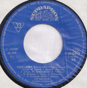 6SP/Box Set Various: Chuť Lásky