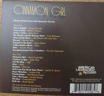 2CD Various: Cinnamon Girl (Women Artists Cover Neil Young For Charity)