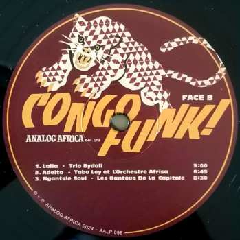 2LP Various: Congo Funk! Sound Madness From The Shores Of The Mighty Congo River (Kinshasa​/​Brazzaville 1969​-​1982)