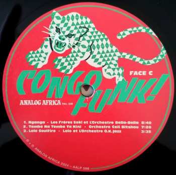 2LP Various: Congo Funk! Sound Madness From The Shores Of The Mighty Congo River (Kinshasa​/​Brazzaville 1969​-​1982)