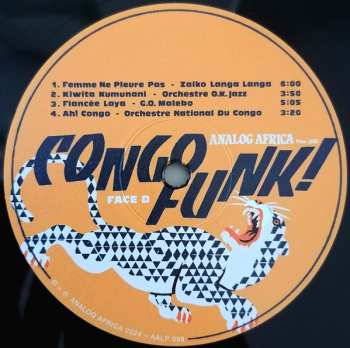 2LP Various: Congo Funk! Sound Madness From The Shores Of The Mighty Congo River (Kinshasa​/​Brazzaville 1969​-​1982)