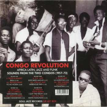 5SP/Box Set Various: Congo Revolution : African Latin, Jazz And Funk Sounds From The Two Congos (1957-73)