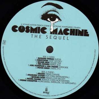 2LP/CD Various: Cosmic Machine: The Sequel: A Voyage Across French Cosmic & Electronic Avantgarde 70s-80s 