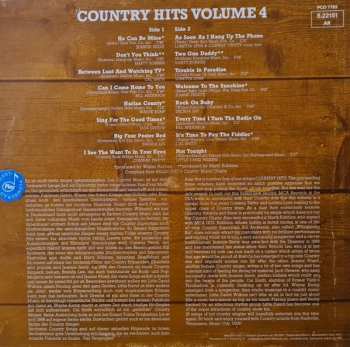 LP Various: Country Hits Vol. 4 - Die Aktuelle  Country Music Hitparade