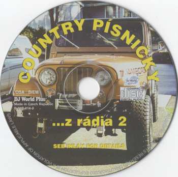 CD Various: Country Písničky ... Z Rádia 2
