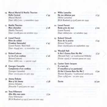 2CD Various: Country Quebec Les Pionniers Et Les Origines 1925-1955