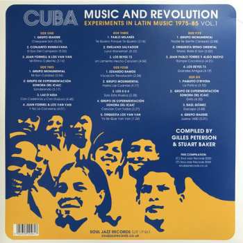 3LP Various: Cuba: Music And Revolution (Culture Clash In Havana Cuba: Experiments In Latin Music 1975-85 Vol. 1)