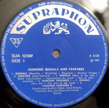 LP Various: Czech Hunting Music