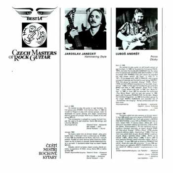 LP Various: Czech Masters Of Rock Guitar / Čeští Mistři Rockové Kytary