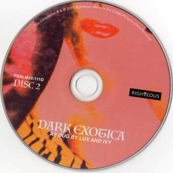 2CD Various: Dark Exotica (As Dug By Lux And Ivy)