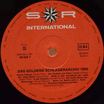 LP Various: Das Goldene Schlager-Archiv - Die Hits Des Jahres 1956