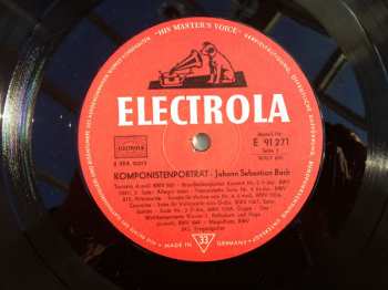 LP Various: Das Komponistenportrait - Johann Sebastian Bach