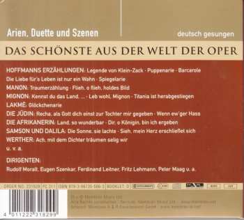2CD Various: Das Schönste Aus Der Welt Der Oper/Hoffmanns Erzählungen/Manon/Werther/Mignon/Lakmé/Die Jüdin/Die Afrikanerin/Samson Und Dalila DIGI