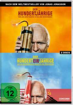 2DVD Various: Der Hundertjährige, Der Aus Dem Fenster Stieg Und Verschwand / Der Hunderteinjährige, Der Die Rechnung Nicht Bezahlte Und Verschwand