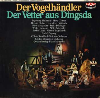 LP Various: Der Vogelhändler / Der Vetter Aus Dingsda