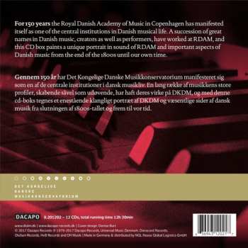 12CD/Box Set Various: Det Kongelige Danske Musikkonservatorium (The Royal Danish Academy of Music 150 years)