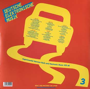 3LP Various: Deutsche Elektronische Musik 3 (Experimental German Rock and Electronic Music 1971-81)