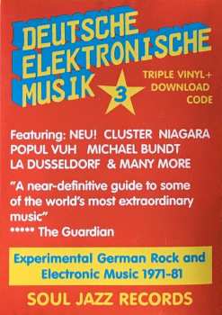3LP Various: Deutsche Elektronische Musik 3 (Experimental German Rock and Electronic Music 1971-81)
