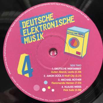 3LP Various: Deutsche Elektronische Musik 4 (Experimental German Rock And Electronic Music 1971-83)