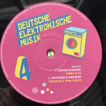 3LP Various: Deutsche Elektronische Musik 4 (Experimental German Rock And Electronic Music 1971-83)