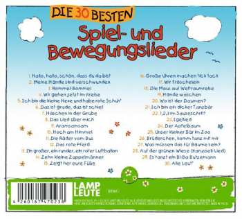 CD Various: Die 30 Besten Spiel- Und Bewegungslieder